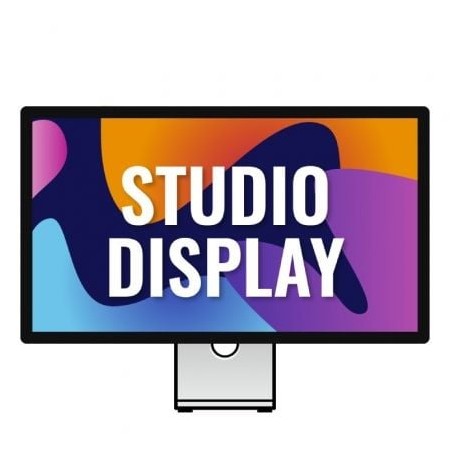 Apple Studio Display 27"/ 5K/ vidro padrão/ suporte com altura e inclinação ajustáveis