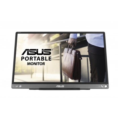 ASUS ZenScreen MB16ACE 39,6 cm (15,6") 1920 x 1080 pixels Full HD LED cinza