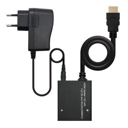 Duplicador HDMI Nanocable 10.25.3502/ HDMI Macho - 2 HDMI Fêmea