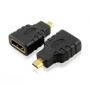 3GO AMHDMI/ HDMI Fêmea - Adaptador Micro HDMI Macho