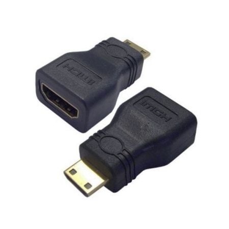 Adaptador 3GO AMINIHDMI/ HDMI Fêmea - Mini HDMI Macho