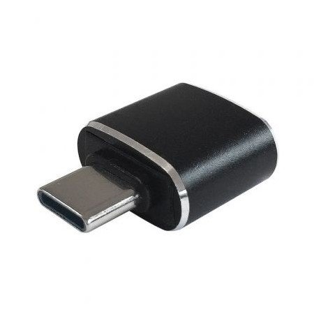 Adaptador USB 3.0 tipo C Aisens A108-0369/ USB tipo C macho - USB fêmea