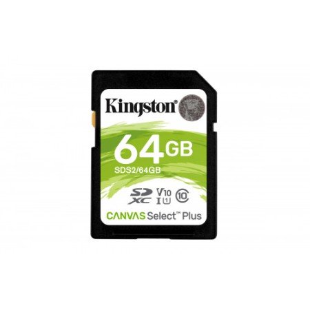 Kingston Technology Canvas Select Plus memória flash 64 GB SDXC Classe 10 UHS-I