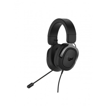 Fones de ouvido ASUS TUF Gaming H3 Faixa de cabeça preto, cinza