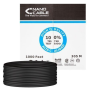 Carretel de Cabo Nanocable RJ45 UTP 10.20.0304-EXT-BK Cat.5e/ 305m/ Preto