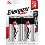 Energizer MAX – D Bateria alcalina de uso único