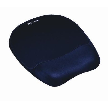 TAPETE COM DESCANSO DE PULSO MEMORY FOAM BLUE FELLOWES 9172801