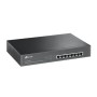 TP-LINK TL-SG1008MP Gigabit Ethernet não gerenciado (10/100/1000) Power over Ethernet (PoE) Preto