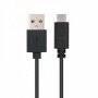 Cabo USB 2.0 Nanocable 10.01.2102/ USB Type-C Macho - USB Macho/ 2m/ Preto