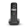 Gigaset AS690 DECT/telefone analógico identificador de chamadas preto