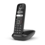 Gigaset AS690 DECT/telefone analógico identificador de chamadas preto