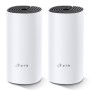 Roteador sem fio TP-LINK Deco M4 (pacote com 2) Banda dupla (2,4 GHz / 5 GHz) Gigabit Ethernet Preto, branco