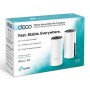 Roteador sem fio TP-LINK Deco M4 (pacote com 2) Banda dupla (2,4 GHz / 5 GHz) Gigabit Ethernet Preto, branco