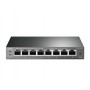 TP-LINK TL-SG108PE Gigabit Ethernet não gerenciado (10/100/1000) Power over Ethernet (PoE) Preto