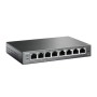 TP-LINK TL-SG108PE Gigabit Ethernet não gerenciado (10/100/1000) Power over Ethernet (PoE) Preto