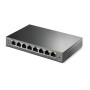 TP-LINK TL-SG108PE Gigabit Ethernet não gerenciado (10/100/1000) Power over Ethernet (PoE) Preto