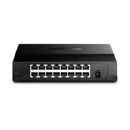 TP-LINK 16 PORTAS PARA DESKTOP E MONTAGEM EM RACK RÁPIDO ETHERNET SWITCH