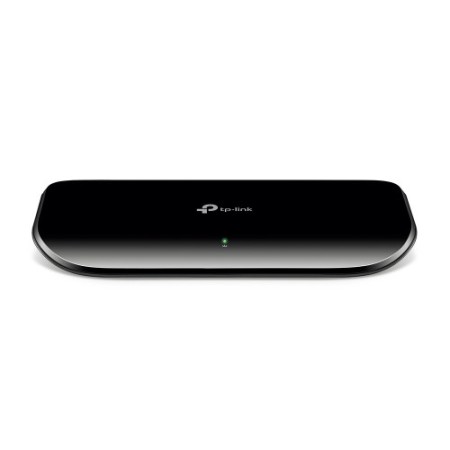 TP-LINK TL-SG1008D Gigabit Ethernet não gerenciado (10/100/1000) Preto