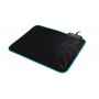 Mouse pad para jogos Krom Knout RGB preto