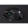 Corsair IRONCLAW RGB mouse mão direita RF sem fio+Bluetooth+USB tipo A óptico 18000 DPI