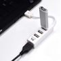 Ewent EW1122 hub de interface USB 2.0 branco