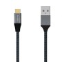 Cabo USB 3.1 Aisens A107-0630/ USB Type-C Macho - USB Macho/ 50cm/ Cinza