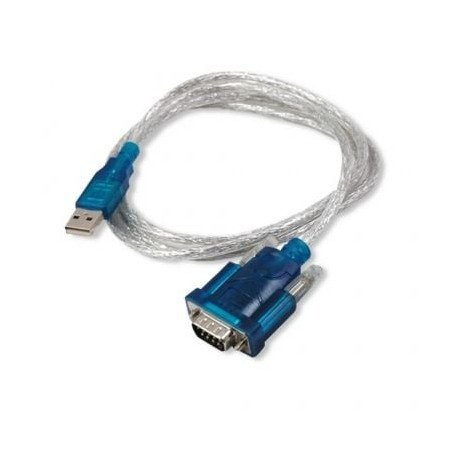 Cabo USB 2.0 3GO C102/ USB Macho - RS232 Macho/ 50cm/ Preto