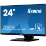 iiyama ProLite T2454MSC-B1AG monitor touchscreen 60,5 cm (23,8") 1920 x 1080 pixels Preto Multitoque Multiusuário