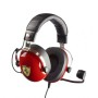 Thrustmaster Novo! Fone de ouvido T.Racing Scuderia Ferrari Edition Faixa de cabeça 3,5 mm Jack Black, Red