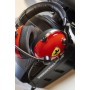 Thrustmaster Novo! Fone de ouvido T.Racing Scuderia Ferrari Edition Faixa de cabeça 3,5 mm Jack Black, Red