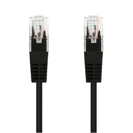 Cabo de Rede RJ45 UTP Nanocable 10.20.0110-BK Cat.5e/ 10m/ Preto