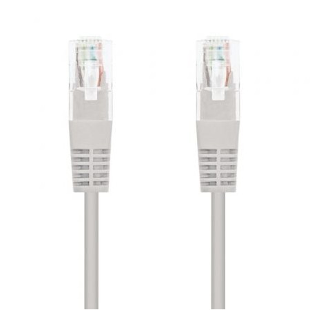 Cabo de Rede RJ45 UTP Nanocable 10.20.0120 Cat.5e/ 20m/ Cinza