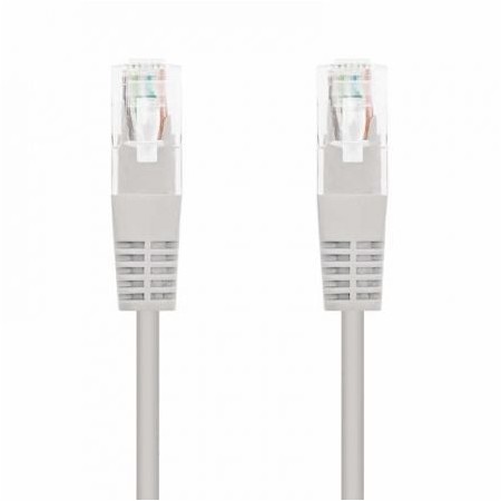 Cabo de rede Nanocable RJ45 UTP 10.20.0415 Cat.6/ 15m/ Cinza