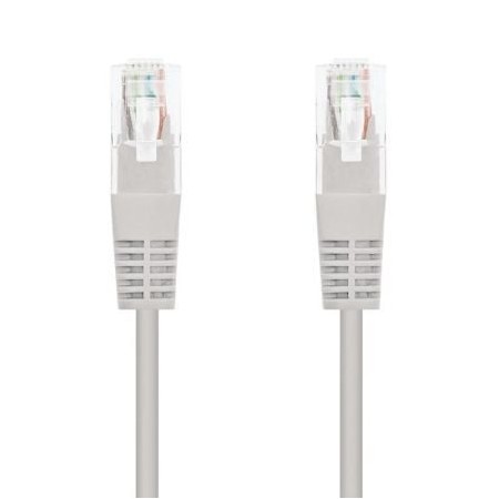 Cabo de rede Nanocable RJ45 UTP 10.20.1310 Cat.6/ 10m/ Cinza