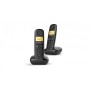 Telefone Gigaset A270 Duo DECT identificador de chamadas preto