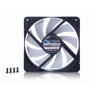 Fractal Design Silent Series R3 120 mm Ventilador de caixa de computador 12 cm preto, branco