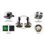 Thrustmaster T.16000M FCS SPACE SIM DUO Preto, Laranja Joystick USB Analógico/PC Digital