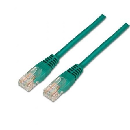 Cabo de Rede RJ45 UTP Aisens A133-0195 Cat.5e/ 2m/ Verde