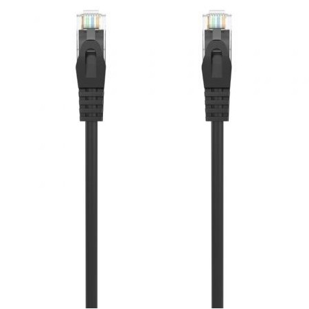 Cabo de rede RJ45 AWG24 UTP Aisens A145-0588 Cat.6A/ LSZH/ 1,5m/ Preto