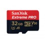 Memória flash Sandisk Extreme Pro 32 GB MicroSDHC Classe 10 UHS-I