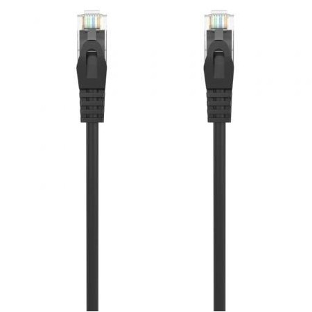 Cabo de Rede RJ45 AWG24 UTP Aisens A145-0589 Cat.6A/ LSZH/ 2m/ Preto