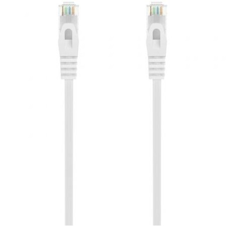 Cabo de rede RJ45 AWG24 UTP Aisens A145-0595 Cat.6A/ LSZH/ 1,5m/ Branco