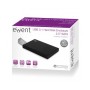 EWENT HOUSING HD 2.5" USB 3.1. SEM PARAFUSOS. PRETO (EW7044)