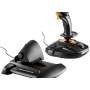 Thrustmaster T-16000M FCS Hotas preto, laranja joystick USB analógico/digital MAC, PC