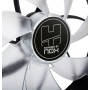 Ventilador da caixa do computador NOX H-Fan LED 12 cm preto, verde, branco