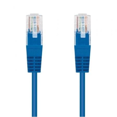 Cabo de Rede RJ45 UTP Nanocable 10.20.0400-BL Cat.6/ 50cm/ Azul