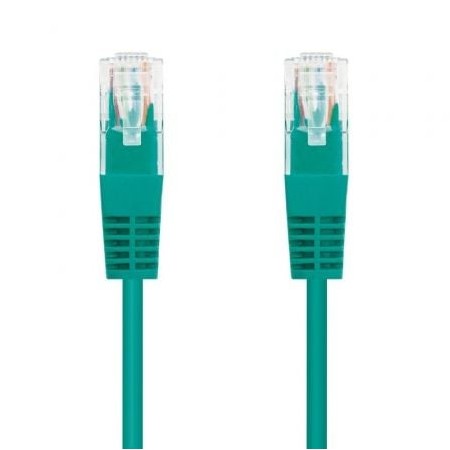 Cabo de Rede RJ45 UTP Nanocable 10.20.0400-L25-GR Cat.6/ 25cm/ Verde