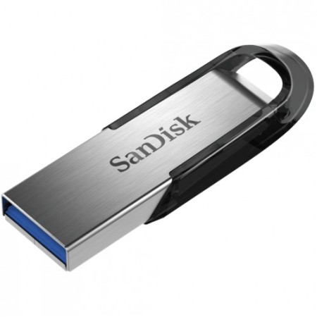 Unidade flash USB SanDisk Ultra Flair 32 GB USB tipo A 3.0 preto, aço inoxidável