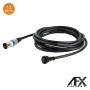 Cabo Dmx Xlr 3P Macho / Xlr 3P Fêmea 1.3M Ipar123 Afxlight