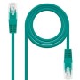 Cabo de Rede RJ45 UTP Nanocable 10.20.0400-L30 Cat.6/ 30cm/ Verde